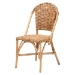 bali & pari Neola Modern Bohemian Natural Rattan Dining Chair - 12737-Rattan-DC