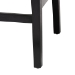 bali & pari Prita Bohemian Paper Loom and Black Mahogany Wood 2-Piece Counter Stool Set - CC-01-Wood/Black-CS