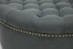 Baxton Studio Iglehart Gray Linen Modern Tufted Ottoman - 532-Gray-OTTO