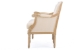 Baxton Studio Chavanon Wood & Light Beige Linen Traditional French Loveseat - ASS501Mi CG4