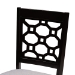 Baxton Studio Gabriel Modern and Contemporary Grey Fabric Upholstered and Dark Brown Finished Wood 6-Piece Dining Set - RH335C-Grey/Dark Brown-6PC Dining Set