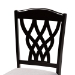 Baxton Studio Salem Modern and Contemporary Grey Fabric Upholstered and Dark Brown Finished Wood 7-Piece Dining Set - RH1017C-Grey/Dark Brown-7PC Dining Set