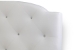 Baxton Studio Canterbury White Leather Contemporary Full-Size Bed