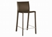 Baxton Studio Brown Leather Counter Stool (Set of 2) - ALC-1822A-65 Brown