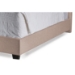 Baxton Studio Juliet Contemporary Light Brown Tufted Fabric Upholstered King Size Bed - CF8610-King-Brown