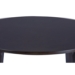 Baxton Studio Debbie Mid-Century Dark Brown Wood Round Dining Table - RT332-TBL