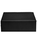 Baxton Studio  Dorian Black Faux Leather Upholstered Modern Nightstand - BBT3106-Black-NS