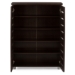 Baxton Studio Adalwin Modern and Contemporary 2-Door Dark Brown Wooden Entryway Shoes Storage Cabinet - SC863522-Wenge