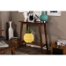 Baxton Studio Sacramento Mid-century Modern Scandinavian Style Dark Walnut Console Table - RT295C-OCC