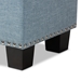 Baxton Studio Hannah Modern and Contemporary Light Blue Fabric Upholstered Button-Tufting Storage Ottoman Bench - BBT3136-OTTO-Light Blue-H1217-21
