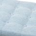 Baxton Studio Kaylee Modern Classic Light Blue Fabric Upholstered Button-Tufting Storage Ottoman Bench - BBT3137-OTTO-Light Blue-H1217-21
