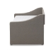 Baxton Studio Barnstorm Modern and Contemporary Grey Fabric Upholstered Daybed with Guest Trundle Bed - CF8755-Grey-Day Bed