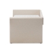 Baxton Studio Camino Modern and Contemporary Beige Fabric Upholstered Daybed with Guest Trundle Bed - CF8756-Beige-Day Bed