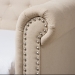 Baxton Studio Mabelle Modern and Contemporary Beige Fabric Trundle Daybed - Ashley-Beige-Daybed
