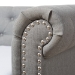 Baxton Studio Mabelle Modern and Contemporary Grey Fabric Trundle Daybed - Ashley-Grey-Daybed
