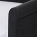 Baxton Studio Alena Modern and Contemporary Dark Grey Fabric Daybed with Trundle - CF8825-Dark Grey-Daybed