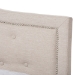 Baxton Studio Emerson Modern and Contemporary Light Beige Fabric Upholstered King Size Bed - CF8747-G-Light Beige-King