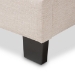 Baxton Studio Emerson Modern and Contemporary Light Beige Fabric Upholstered King Size Bed - CF8747-G-Light Beige-King