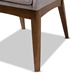 Baxton Studio Nexus Mid-Century Modern Walnut Wood Finishing Greyish Beige Fabric Dining Side Chair - BBT5280-Greyish Beige-DC-H1217-14