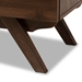 Baxton Studio Ashfield Mid-Century Modern Walnut Brown Finished Wood 3-Drawer Sideboard - CA 6311-00-Walnut Brown