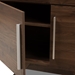 Baxton Studio Ashfield Mid-Century Modern Walnut Brown Finished Wood Sideboard - CA 6379-00-Brown
