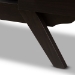 Baxton Studio Ashfield Mid-Century Modern Dark Brown Finished Wood TV Stand - ET 3515-01-Dark Brown-TV