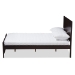 Baxton Studio Catalina Modern Classic Mission Style Dark Brown-Finished Wood Full Platform Bed - HT1702-Espresso Brown-Full
