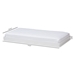 Baxton Studio Payton Modern and Contemporary White-Finished Twin Trundle - HT-White-Trundle