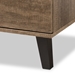 Baxton Studio Wales Modern And Contemporary Light Brown Wood 3-Drawer Chest - Wales-3DW-Chest
