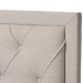 Baxton Studio Aurelie Modern and Contemporary Light Beige Fabric Upholstered King Size Storage Bed - CF8622-D-Light Beige-King