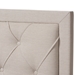 Baxton Studio Aurelie Modern and Contemporary Light Beige Fabric Upholstered King Size Storage Bed - CF8622-D-Light Beige-King