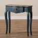 Baxton Studio Mazarine Classic and Provincial Blue Spruce Finished Console Table - CES11-Blue Spruce-ST