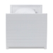 Baxton Studio Linna Modern and Contemporary White-Finished Daybed with Trundle - MG8006-White-Twin