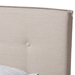Baxton Studio Audrey Modern and Contemporary Light Beige Fabric Upholstered Full Size Bed - CF8747-M-Light Beige-Full