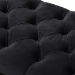 Baxton Studio Chandelle Luxe and Contemporary Black Velvet Upholstered Bench - WS-5809-Black-Bench