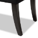 Baxton Studio Chandelle Luxe and Contemporary Black Velvet Upholstered Bench - WS-5809-Black-Bench