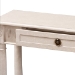 Baxton Studio Ariella Country Cottage Farmhouse Whitewashed 1-Drawer Console Table - RAM19-Whitewashed-ST