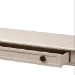 Baxton Studio Ariella Country Cottage Farmhouse Whitewashed 1-Drawer Console Table - RAM13-Whitewashed-ST