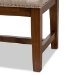 Baxton Studio Ainsley Modern and Contemporary Light Beige Fabric Upholstered Walnut Finished Solid Rubberwood Bench - BBT5338-Light Beige