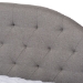 Baxton Studio Eliza Modern and Contemporary Grey Fabric Upholstered Queen Size Daybed with Trundle - CF8940-Grey-Daybed-Q/T