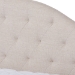 Baxton Studio Eliza Modern and Contemporary Light Beige Fabric Upholstered Queen Size Daybed with Trundle - CF8940-Light Beige-Daybed-Q/T