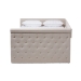 Baxton Studio Alena Modern and Contemporary Light Beige Fabric Upholstered Queen Size Daybed with Trundle - CF8825-Light Beige-Daybed-Q/T