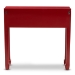 Baxton Studio Pomme Classic and Antique Red Finished Wood Bronze Finished Accents 6-Drawer Console Table - MIN18-Red-ST