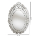 Baxton Studio Livia Classic and Traditional Silver Finished Venetian Style Accent Wall Mirror - RXW-6162-1