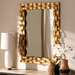 Baxton Studio Arpina Modern and Contemporary Antique Gold Finished Rectangular Accent Wall Mirror - RXW-8002