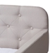 Baxton Studio Camelia Modern and Contemporary Beige Fabric Upholstered Button-Tufted Twin Size Sofa Daybed with Roll-Out Trundle Guest Bed - Camelia-Beige-Daybed