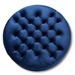 Baxton Studio Palfrey Transitional Blue Velvet Fabric Upholstered Button Tufted Cocktail Ottoman - 531-Royal Blue-Otto