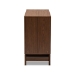 Baxton Studio Svante Mid-Century Modern Multicolor Finished Wood 6-Drawer Chest - WI1704-Walnut/White/Grey-6DW-Chest