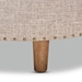 Baxton Studio Vinet Modern and Contemporary Beige Fabric Upholstered Natural Wood Cocktail Ottoman - JY17A200-Beige-Otto