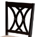 Baxton Studio Reneau Modern and Contemporary Sand Fabric Upholstered Espresso Brown Finished Wood 5-Piece Dining Set - RH316C-Sand/Dark Brown-5PC Dining Set